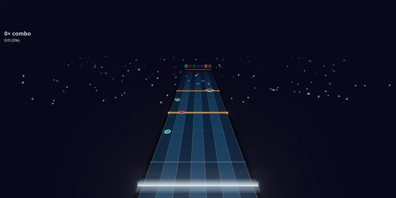3D Drum Highway — full highway overview