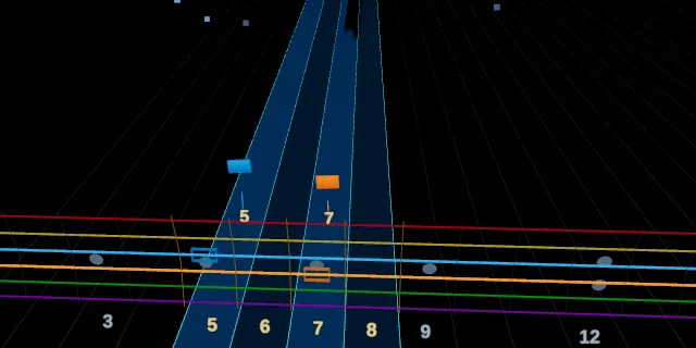 Double stop notation on the highway