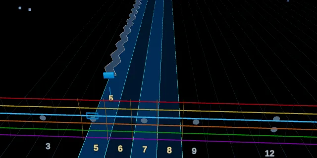 Tremolo picking notation on the highway