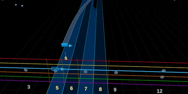 Slide (pitched) notation on the highway
